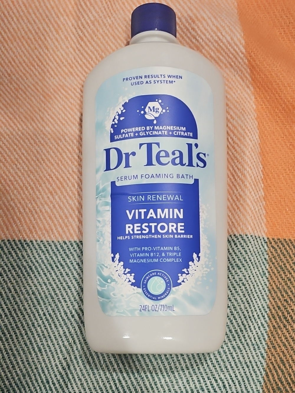 Vitamin Restore Serum Foaming Bath - Blue